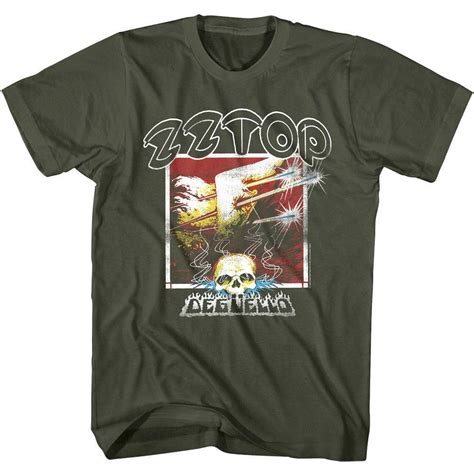 ZZ Top Deguello Album T-Shirt Men's Graphic Rock Tees