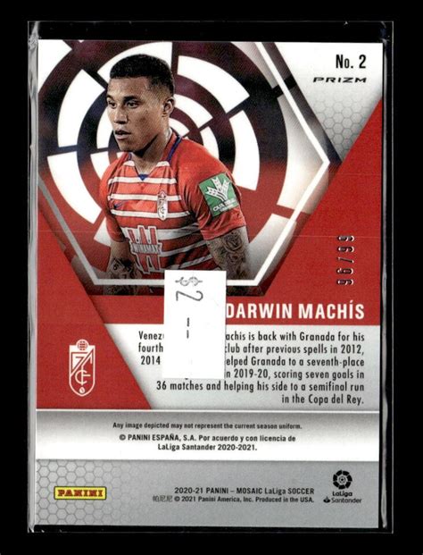 Panini Mosaic La Liga Blue Red Prizm Darwin Machis Rc Granada