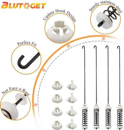 Updated W Washer Suspension Rod Kit By Blutoget Fit For