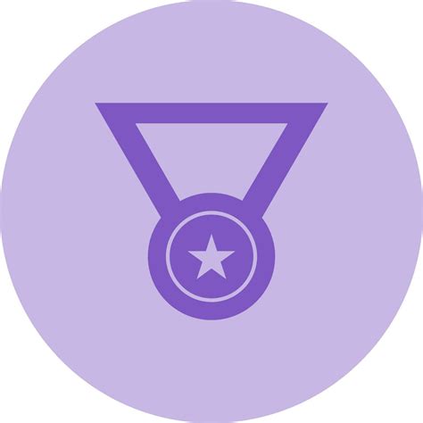 Medal Glyph Icon Vector Art At Vecteezy