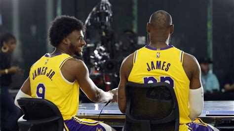 Lebron James Bronny James Nike Commercial Lakers Rookie Gets Pranked