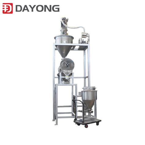 Grain Soybean Meal Pneumatic Vacuum Conveyor High Powder With Hopper