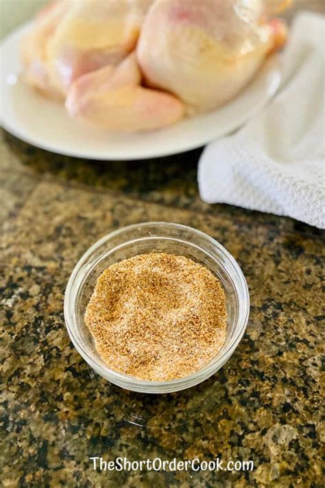 Easy Smoked Chicken Dry Rub The Short Order Cook