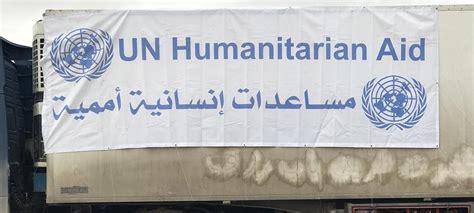 Largest Joint Un Humanitarian Convoy Of The War Reaches Remote Syrian Settlement Un News