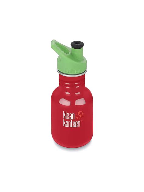 KLEAN KANTEEN Kinder Trinkflasche Classic Einwandig 12 Oz 355 Ml Mit