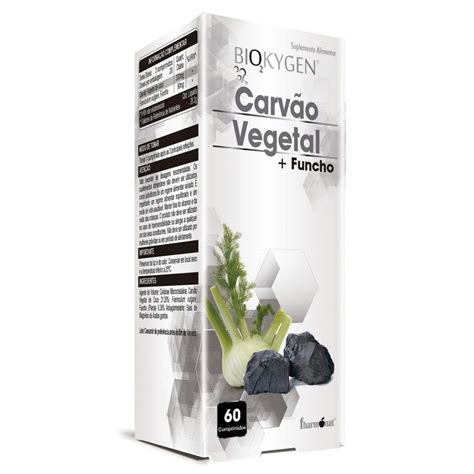 Biokygen Carv O Vegetal Funcho Comprimidos Ecoonatural