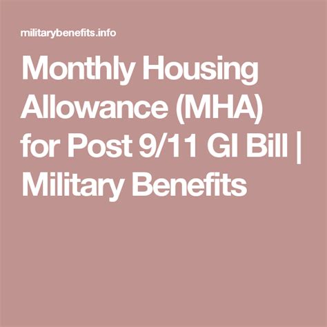 Post 9 11 Gi Bill Bah Rates