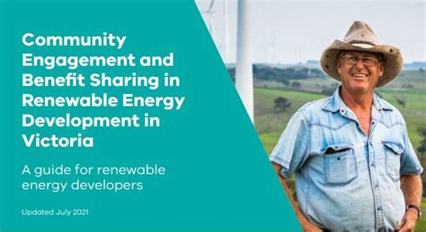 Updated Community Engagement And Benefit Sharing In Renewable Energy