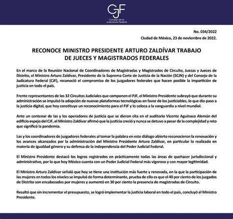 Cjf On Twitter Hoy M Xico Cuenta Con Un Nuevopoderjudicialfederal