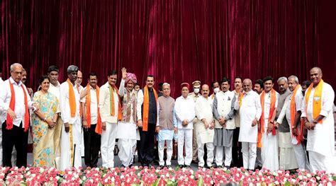 Karnataka Cabinet Formation BJP Keeps Promise To Induct Cong JD S