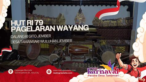 Hut Ri Pagelaran Wayang Kulit Dalang Sudjito Desa Tamansari