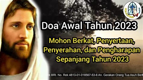 Doa Awal Tahun Mohon Berkat Penyertaan Penyerahan Dan