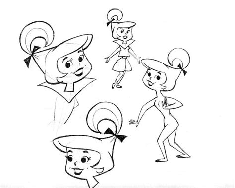 Judy Model Sheet By Nes Nes On Deviantart Cartoon Sketches Hanna