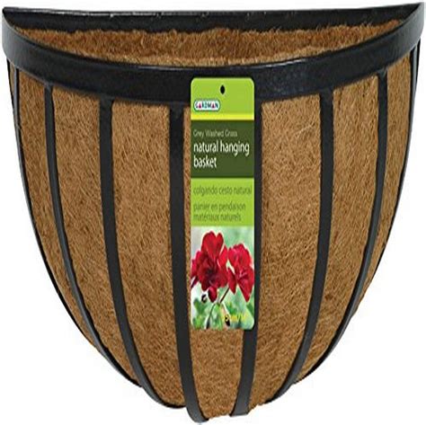 Gardman R941 Forge Wall Manger With Coco Liner Black 20 Wide X 11 High Patio