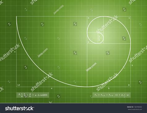 The Fibonacci Sequence Also Known As The Golden Spiral With Basic