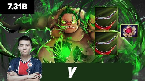 Y Pudge Hard Support Dota Patch B Pro Pub Gameplay Youtube