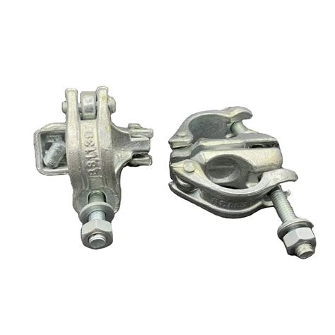 En 74 British Drop Forged Galvanized Scaffolding Double Swivel Coupler