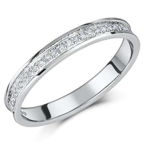 White Gold Diamond Rings And Wedding Bands Ct And Ct White Gold