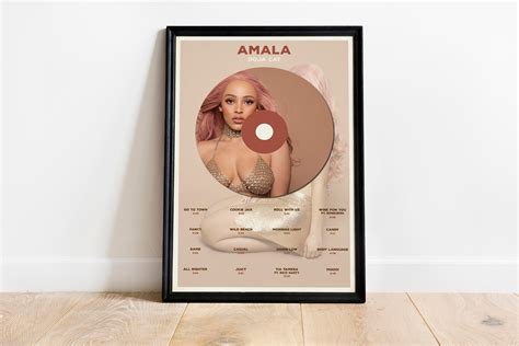 Amala Album Poster Doja Cat Album Cover Poster Doja Cat - Etsy