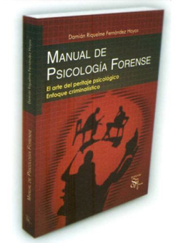 MANUAL DE PSICOLOGIA FORENSE Librería Juridica Legales Libros de