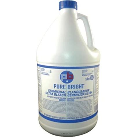 Kik 11008635042 1g Bleach Pure Bright Ultra 6 Germicidal 6ct Case