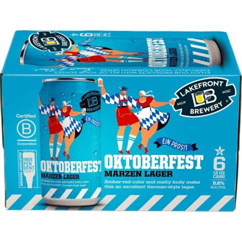 Lakefront Brewery Oktoberfest Lager 6 Bottles 12 Fl Oz Ralphs