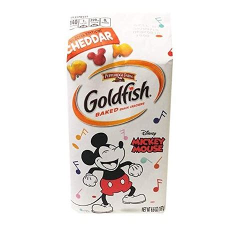 Pepperidge Farm New Special Edition Mickey Mouse Shaped Goldfish