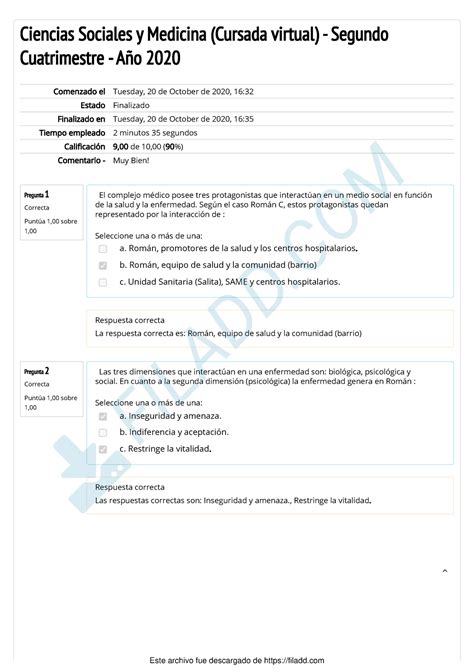 Autoevaluacion Modulo V Laura Ferrero Pregunta Correcta Punt A