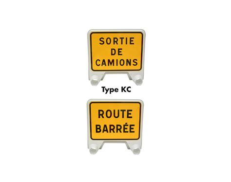 Panneau Type Kc Mistral Indication De Chantier