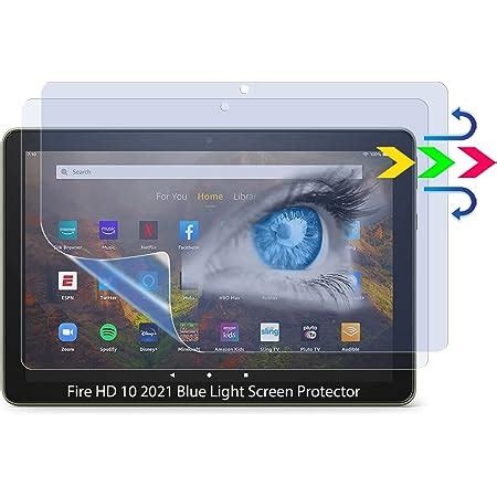 Amazon Keanboll Pack For Fire Hd Screen Protector Anti Blue