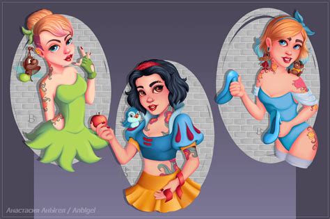 Bad princesses (part 1) on Behance