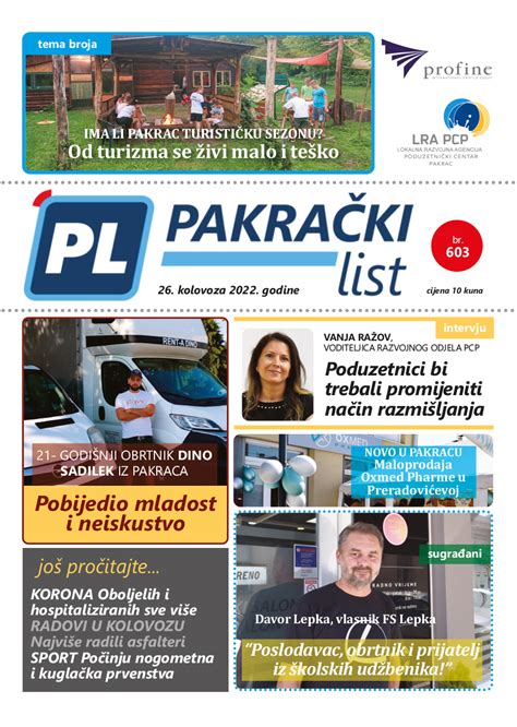 U Prodaji Novi Broj Pakra Kog Lista Pakra Ki List