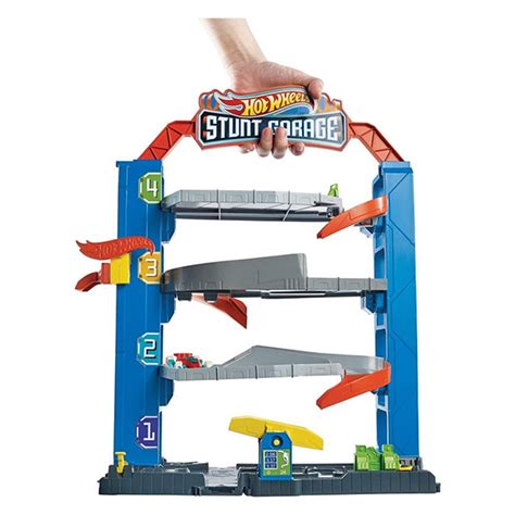 Hot Wheels City Vs Robo Beasts City Stunt Garage gnl70 Μινιατουρες αυτοκινητων EPI 12975