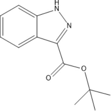 124459 77 4 Tert Butyl 1h Indazole 3 Carboxylate ChemScene Llc