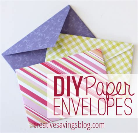 Make Homemade Envelopes