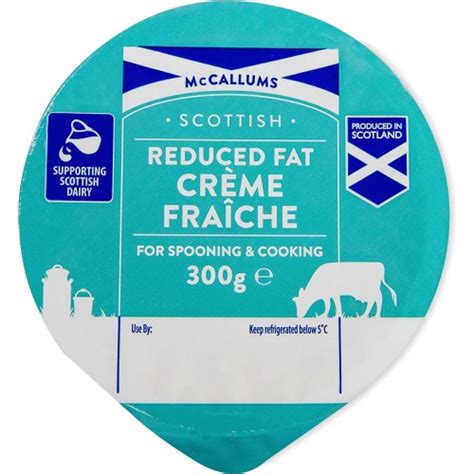 Mccallums Scottish Reduced Fat Creme Fraiche Compare Prices Where