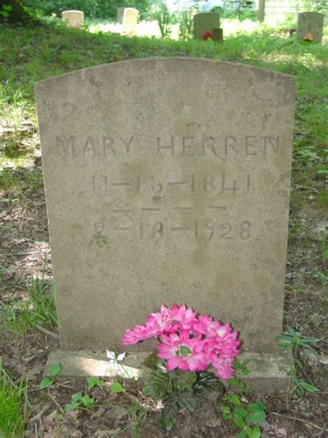 Mary McHaley Conway Herren 1841 1928 Homenaje De Find A Grave