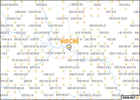 Hinche (Haiti) map - nona.net