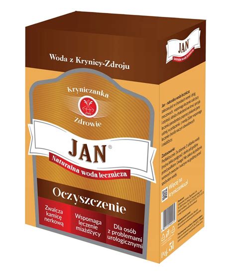 Kryniczanka Woda Lecznicza Jan Karton 5L 11575615556 Oficjalne