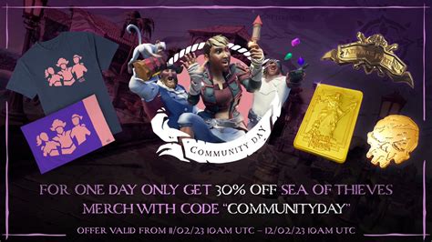 Sea Of Thieves On Twitter For SeaOfThievesCommunityDay Our Merch