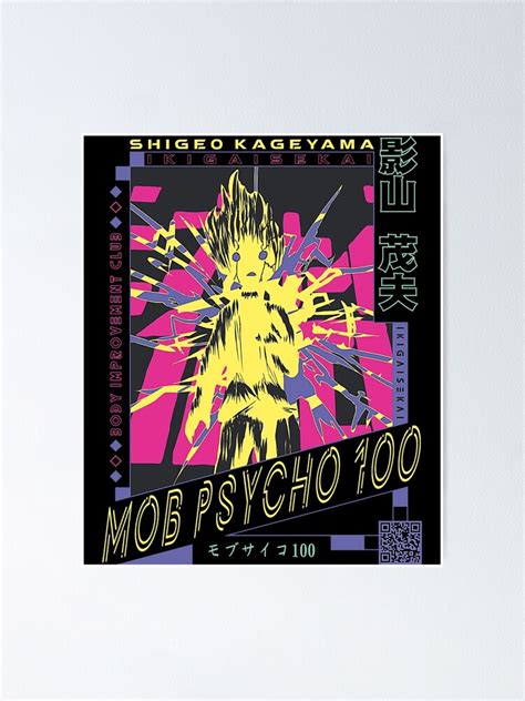 Mob Psycho 100 Mob Psycho 100 Mob Psycho 100 Poster For Sale By