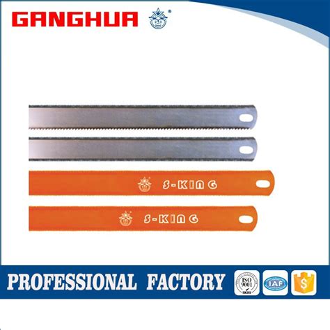 Flexible Carbon Steel Double Edge Hacksaw Blade For Cutting Metal And