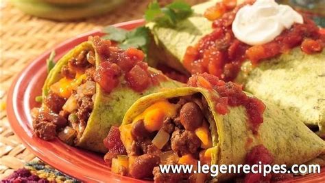 Tex-Mex Burritos - Legendary Recipes