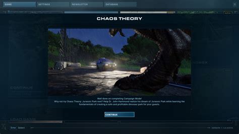 Chaos Theory Jurassic Park