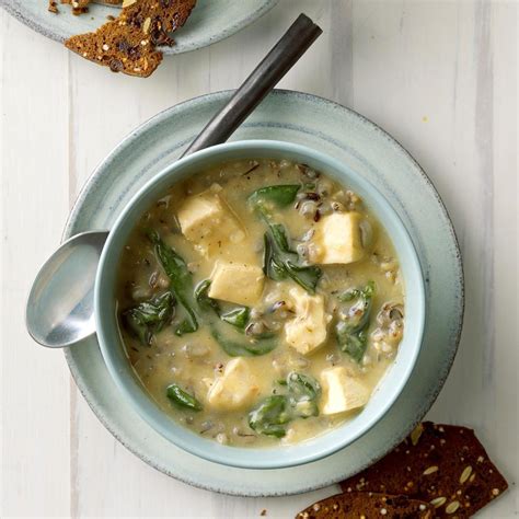 Chicken Wild Rice Soup With Spinach Recipe How To Make It