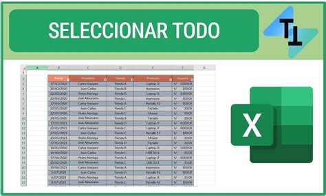 Lov Govor Sjeverni Como Seleccionar Todas Las Celdas En Excel Con El