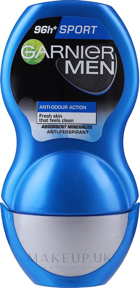 Garnier Men Mineral Deodorant Sport - Men Roll-On Deodorant | Makeup.uk