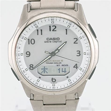 0821 カシオ CASIO 腕時計 ウェーブセプター WAVECEPTOR WVA M630TDE 7AJF 電波ソーラー デイデイト 5