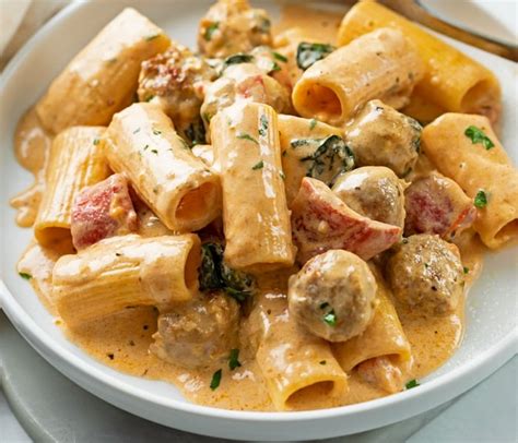 Creamy Sausage Pasta - The Cozy Cook