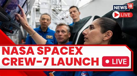 Spacex Crew 7 Launch Live Spacex And Nasa Launch International Crew On Space Station Mission